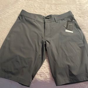 New *tags still on* Travis Mathew prestige lifestyle performance shorts